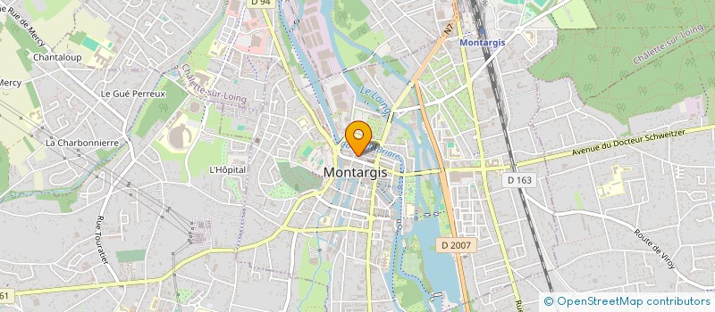 localisation de l'entreprise MADAME LAURA PREVERT à MONTARGIS