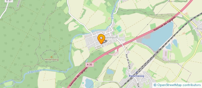 localisation de l'entreprise MADAME LAURA PREVOT  LEUTENHEIM