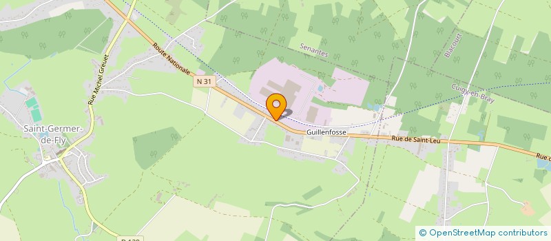 localisation de l'entreprise MADAME LAURA PRIEZ  SAINT-GERMER-DE-FLY