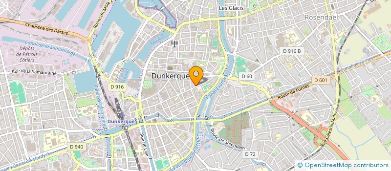 localisation de l'entreprise MADAME LAURA PRIGENT à DUNKERQUE