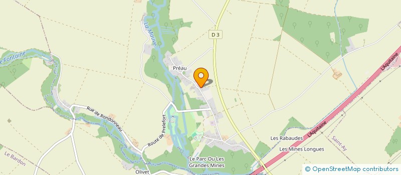 localisation de l'entreprise MADAME LAURA PRITSCALOFF à HUISSEAU-SUR-MAUVES