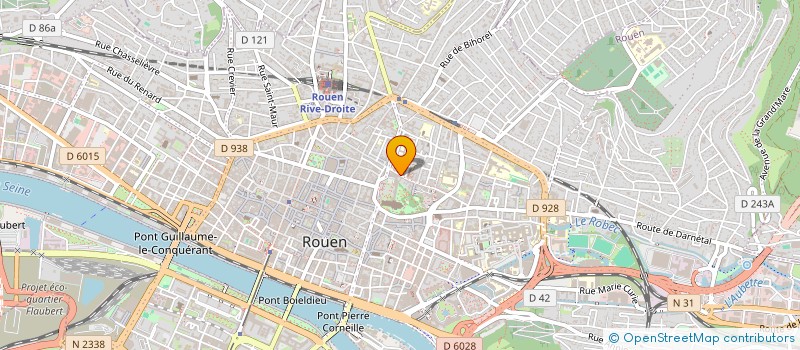 localisation de l'entreprise MADAME LAURA PUROSKI à ROUEN