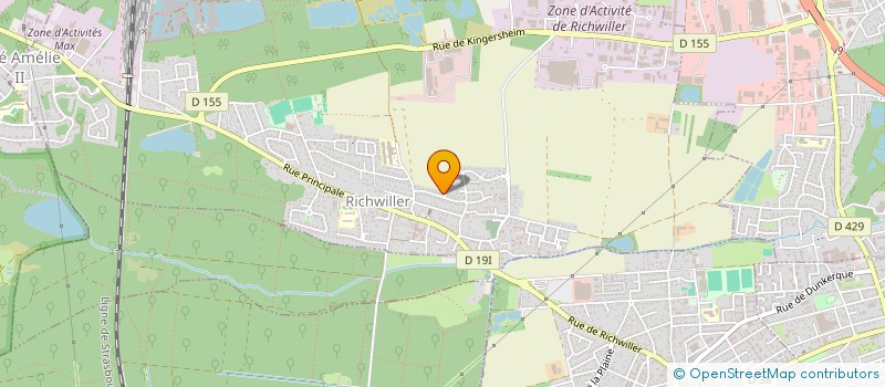 localisation de l'entreprise MADAME LAURA PUZZUOLI  RICHWILLER