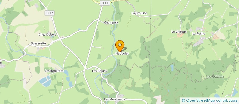 localisation de l'entreprise MADAME LAURA QUINTANEL à MALLERET-BOUSSAC
