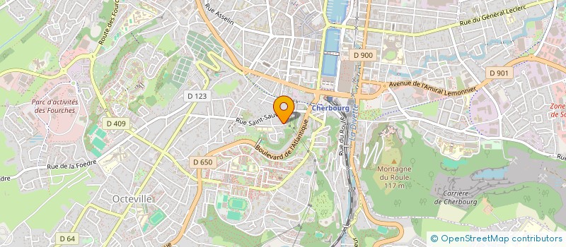 localisation de l'entreprise MADAME LAURA RABET  CHERBOURG-EN-COTENTIN