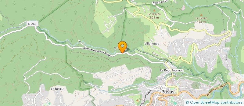 localisation de l'entreprise MADAME LAURA RABOUIN  LYAS