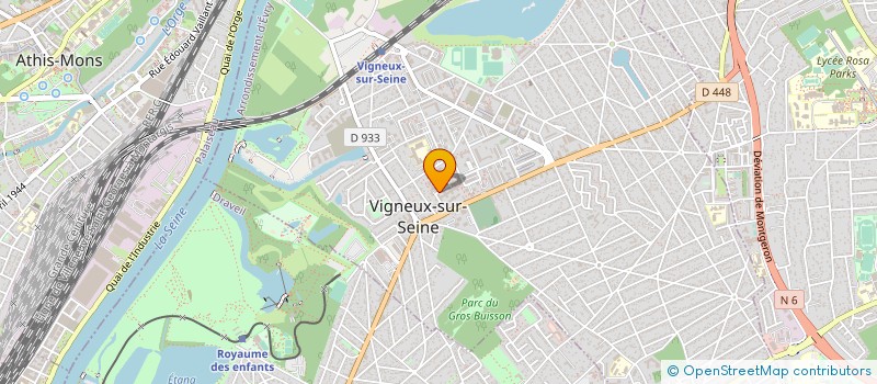localisation de l'entreprise MADAME LAURA RAHMOUNI à VIGNEUX-SUR-SEINE