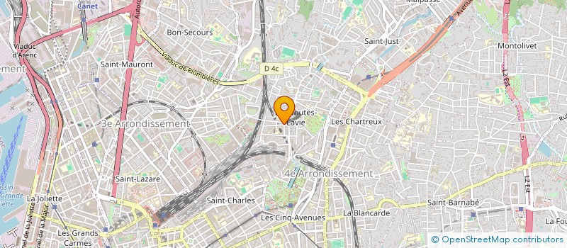 localisation de l'entreprise MADAME LAURA RAPICANO à MARSEILLE