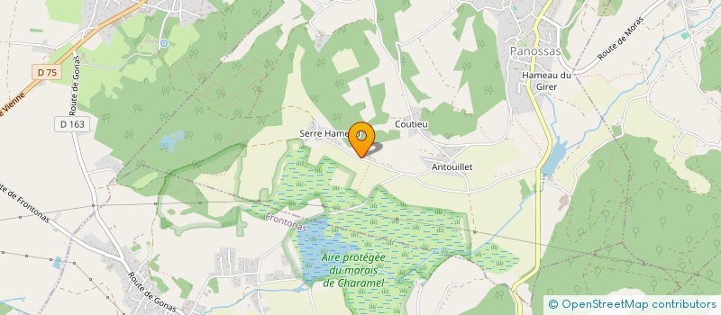 localisation de l'entreprise MADAME LAURA REBE  PANOSSAS