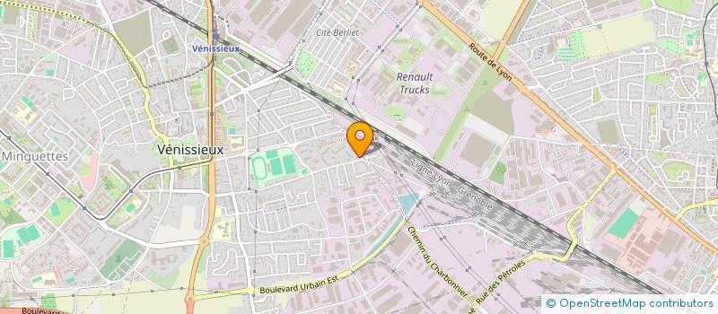 localisation de l'entreprise MADAME LAURA-REBECA COVACI  VENISSIEUX