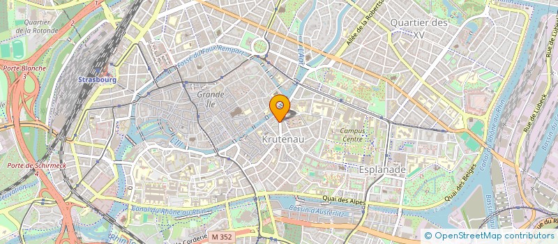 localisation de l'entreprise MADAME LAURA REBEL à STRASBOURG