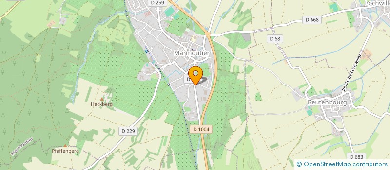 localisation de l'entreprise MADAME LAURA REDEL  MARMOUTIER