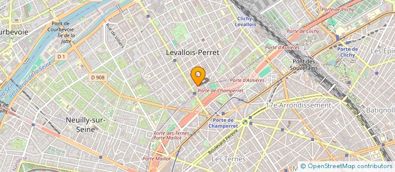 localisation de l'entreprise MADAME LAURA REFET à LEVALLOIS-PERRET