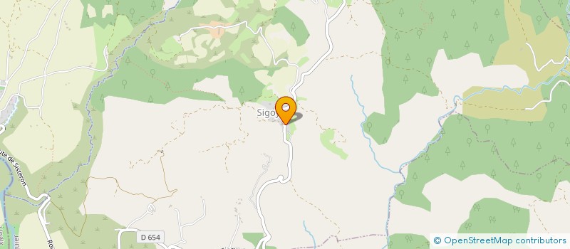 localisation de l'entreprise MADAME LAURA RENAUDIN  SIGOYER