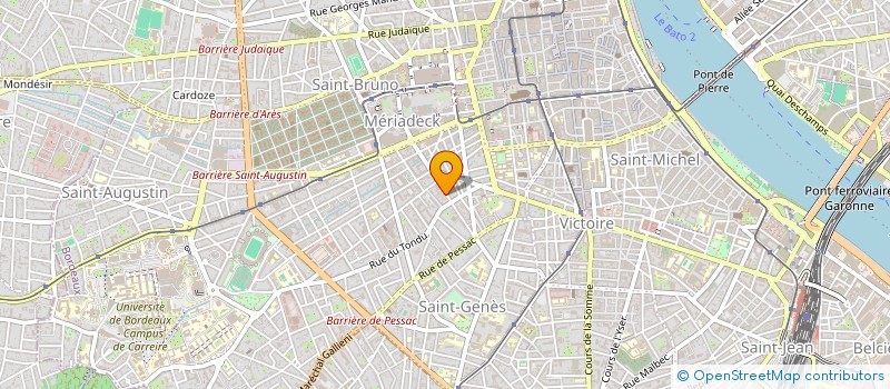 localisation de l'entreprise MADAME LAURA REULET  BORDEAUX