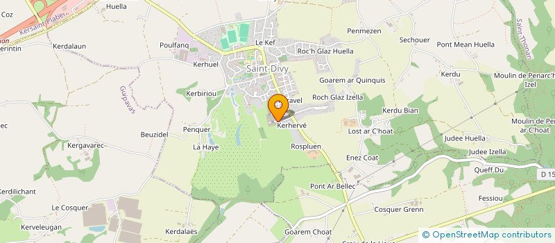 localisation de l'entreprise MADAME LAURA RICHOUX  SAINT-DIVY