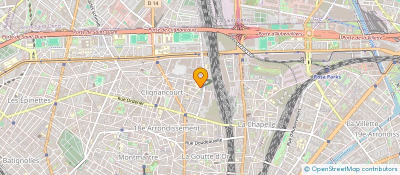 localisation de l'entreprise MADAME LAURA RIGAUD  PARIS