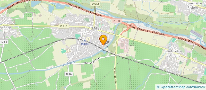 localisation de l'entreprise MADAME LAURA RIGOLE  SAINT-FELIU-D'AVALL