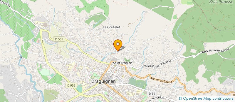 localisation de l'entreprise MADAME LAURA RINALDI  DRAGUIGNAN