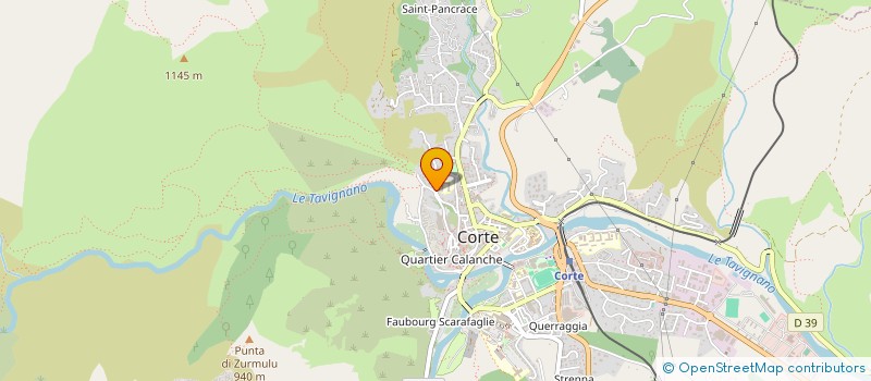 localisation de l'entreprise MADAME LAURA RINIERI à CORTE