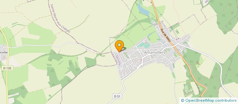 localisation de l'entreprise MADAME LAURA RIZZON  AMANVILLERS