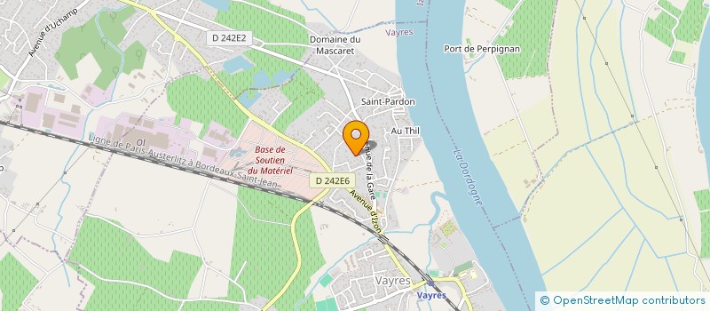 localisation de l'entreprise MADAME LAURA ROBIN  VAYRES