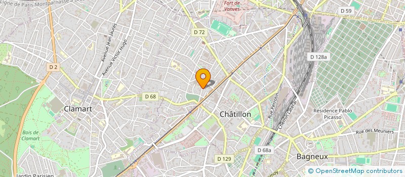 localisation de l'entreprise MADAME LAURA ROCHE  PALAISEAU