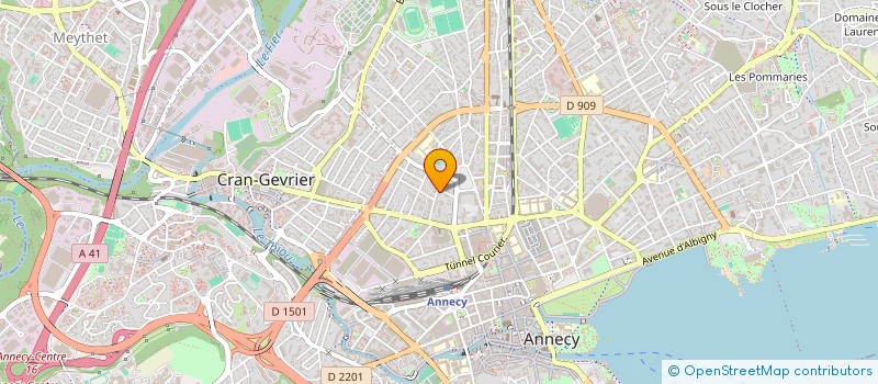 localisation de l'entreprise MADAME LAURA RODRIGUES à ANNECY