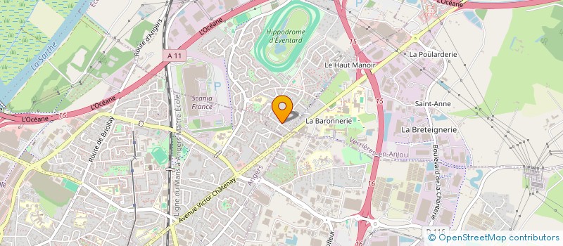 localisation de l'entreprise MADAME LAURA ROGER  ECOUFLANT