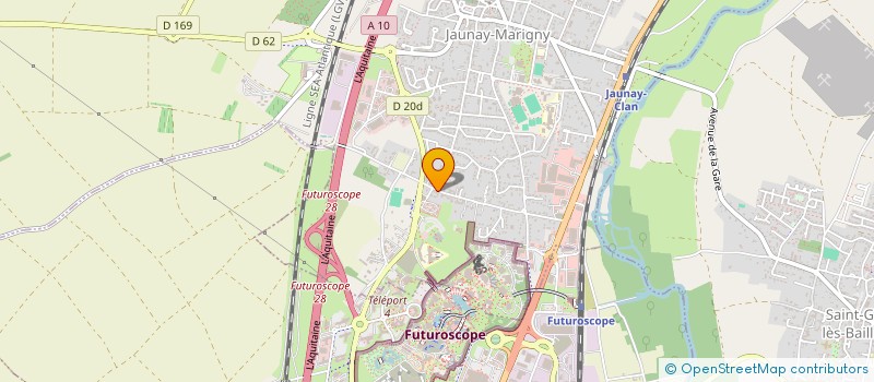 localisation de l'entreprise MADAME LAURA ROMIEN  JAUNAY-MARIGNY