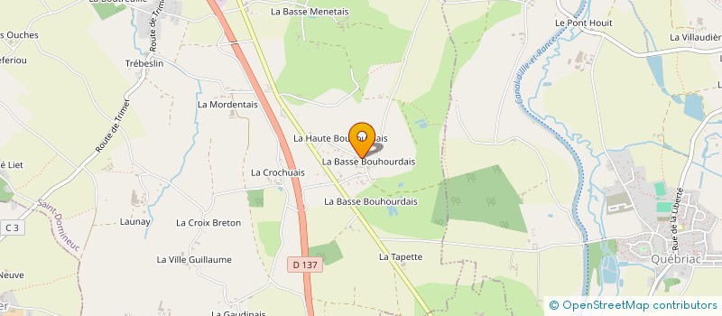 localisation de l'entreprise MADAME LAURA ROPERT  SAINT-DOMINEUC