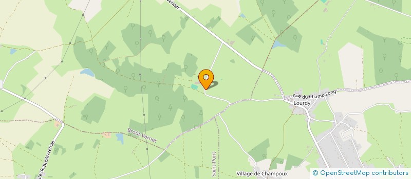 localisation de l'entreprise MADAME LAURA ROSADA  BROUT-VERNET