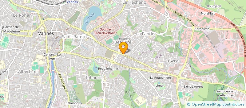 localisation de l'entreprise MADAME LAURA ROUE  VANNES