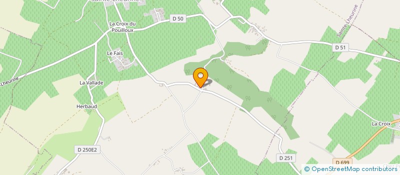 localisation de l'entreprise MADAME LAURA ROUMEGOUS  SAINTE-LHEURINE