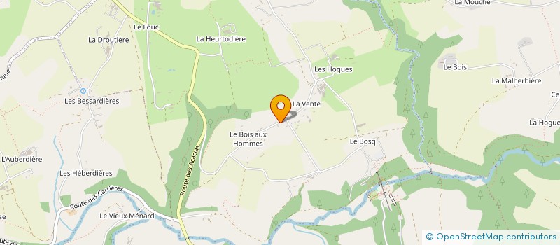 localisation de l'entreprise MADAME LAURA ROUSSEAU à SOULEUVRE EN BOCAGE