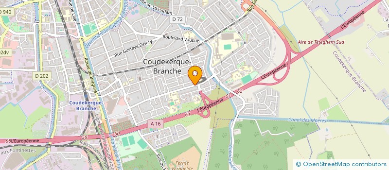 localisation de l'entreprise MADAME LAURA ROUSSOU à COUDEKERQUE-BRANCHE