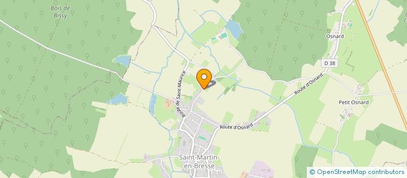 localisation de l'entreprise MADAME LAURA ROUX  SAINT-MARTIN-EN-BRESSE