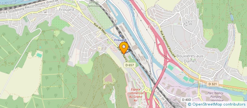 localisation de l'entreprise MADAME LAURA ROYER  FROUARD