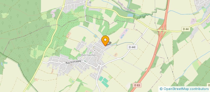 localisation de l'entreprise MADAME LAURA RUCCOLO  BERRWILLER