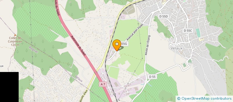 localisation de l'entreprise MADAME LAURA RUGGIERI à VELAUX