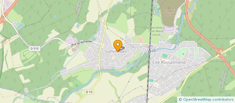 localisation de l'entreprise MADAME LAURA RUNSER  STAFFELFELDEN