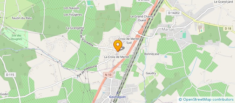localisation de l'entreprise MADAME LAURA SABOURDY à CUBNEZAIS