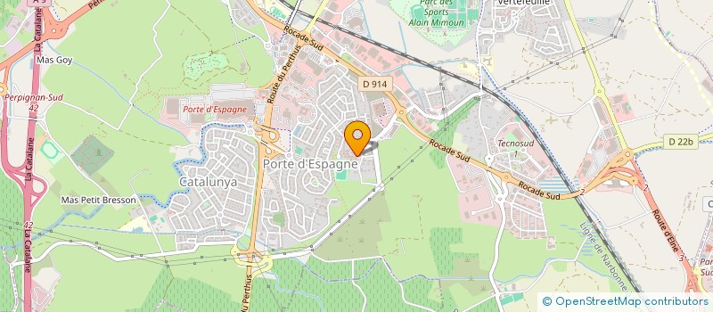 localisation de l'entreprise MADAME LAURA SAINT MARTIN  PERPIGNAN