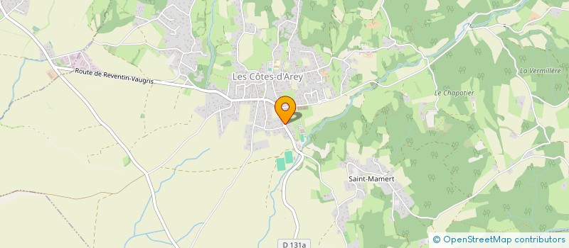 localisation de l'entreprise MADAME LAURA SALOMON  LES COTES-D'AREY