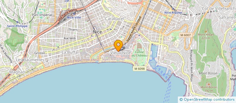 localisation de l'entreprise MADAME LAURA SANDRA SONIA LOPEZ  NICE