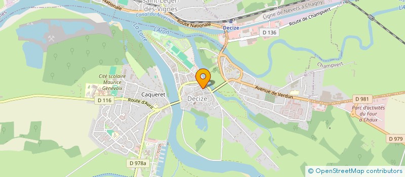 localisation de l'entreprise MADAME LAURA SANZ  DECIZE