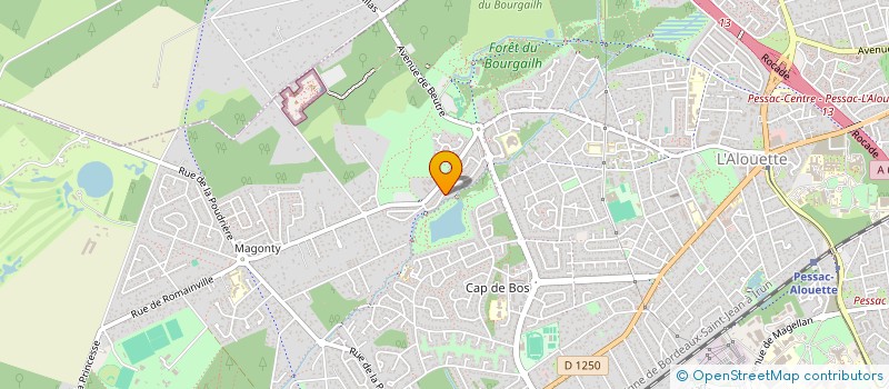 localisation de l'entreprise MADAME LAURA SARBACZEWSKI  VILLENAVE-D'ORNON