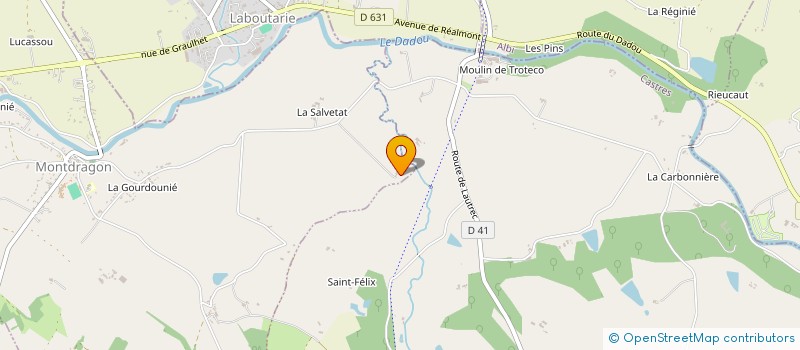 localisation de l'entreprise MADAME LAURA SAUNSBURY  SAINT-JULIEN-DU-PUY