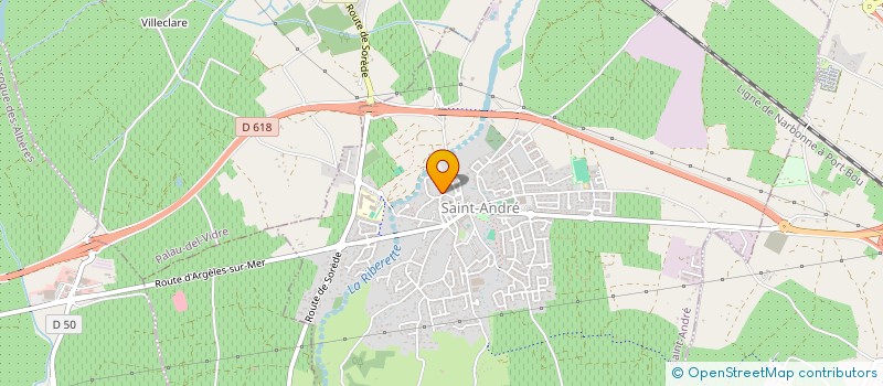 localisation de l'entreprise MADAME LAURA SAURIN à SAINT-ANDRE