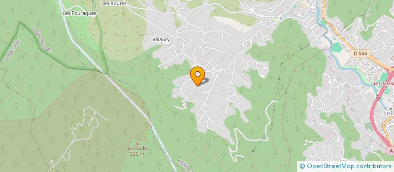 localisation de l'entreprise MADAME LAURA SCALA  CUERS